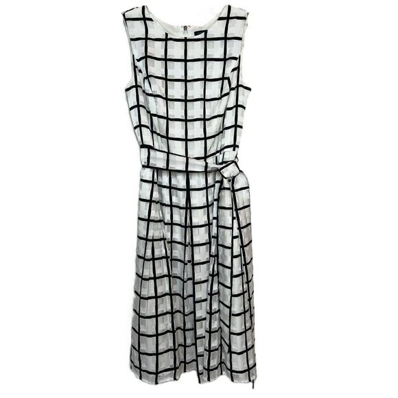 Tommy Hilfiger Fit & Flare Pleated Dress - Picture 1 of 7